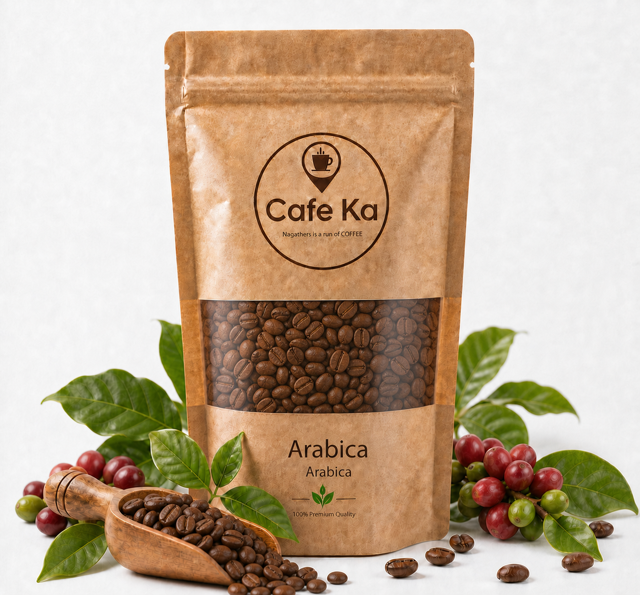 دانه قهوه عربیکا کلمبیا 100 گرم
